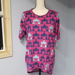 Lularoe Irma Minnie Mouse top for Disney NWT
